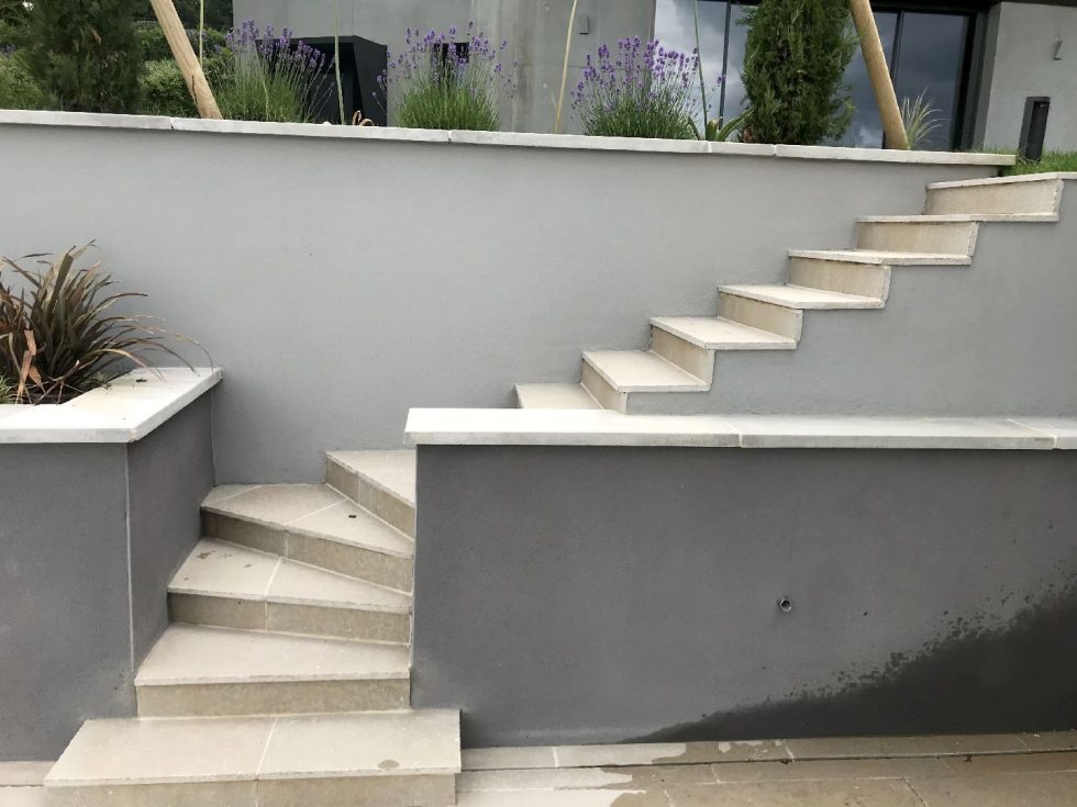 Escalier jardin