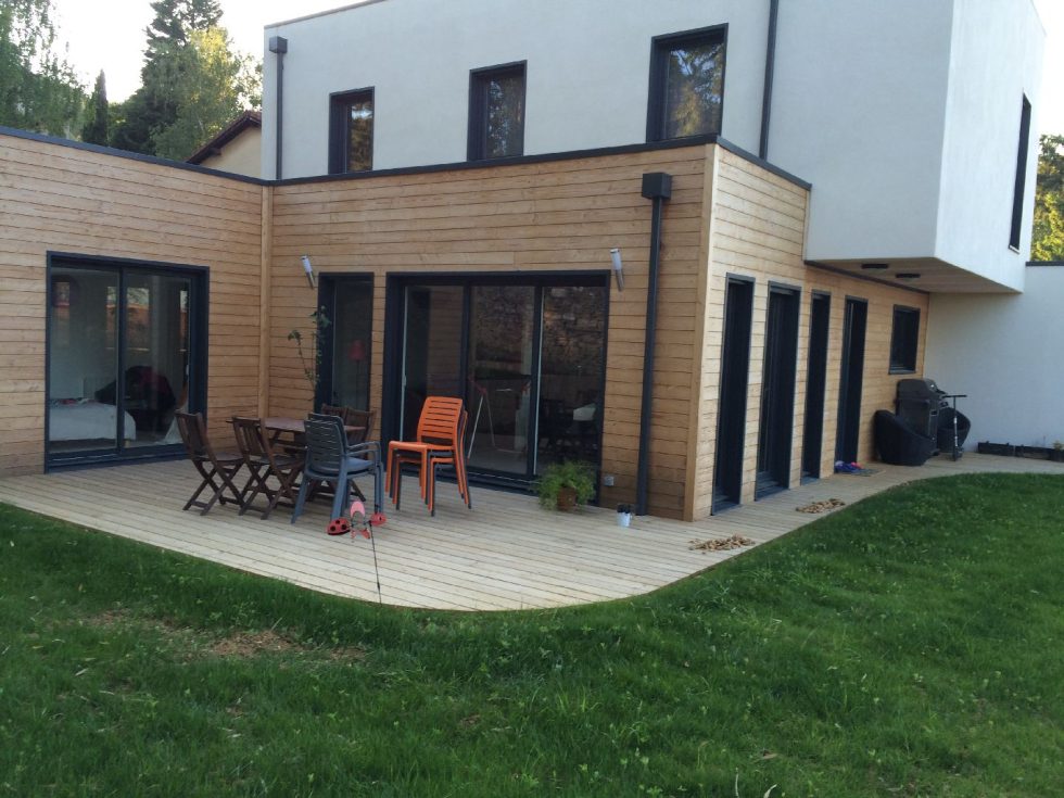 Terrasse Design Curis au Mont d'or