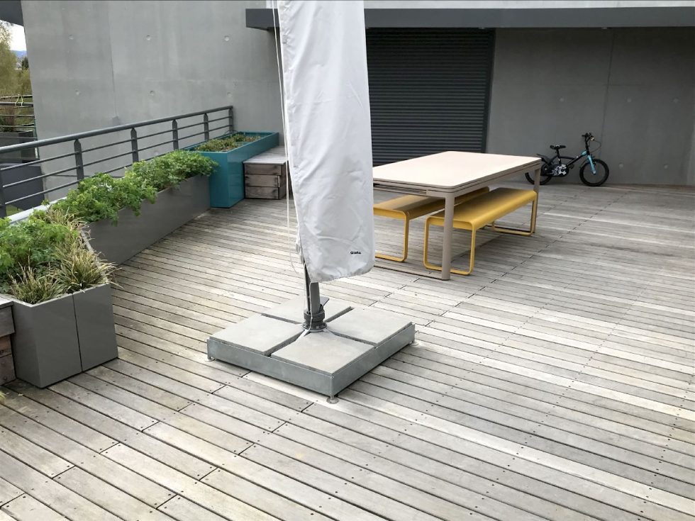 Terrasse bois IPE Saint Didier au mont d'or