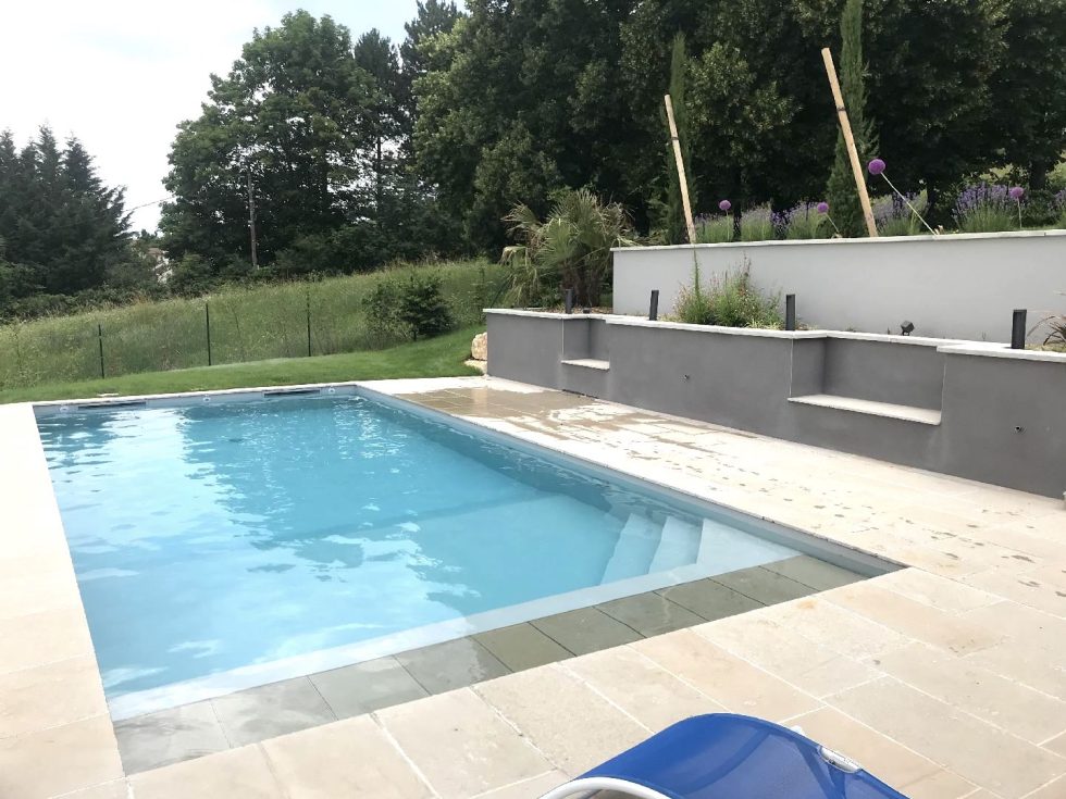 Terrasse de piscine Saint Didier au mont d'or