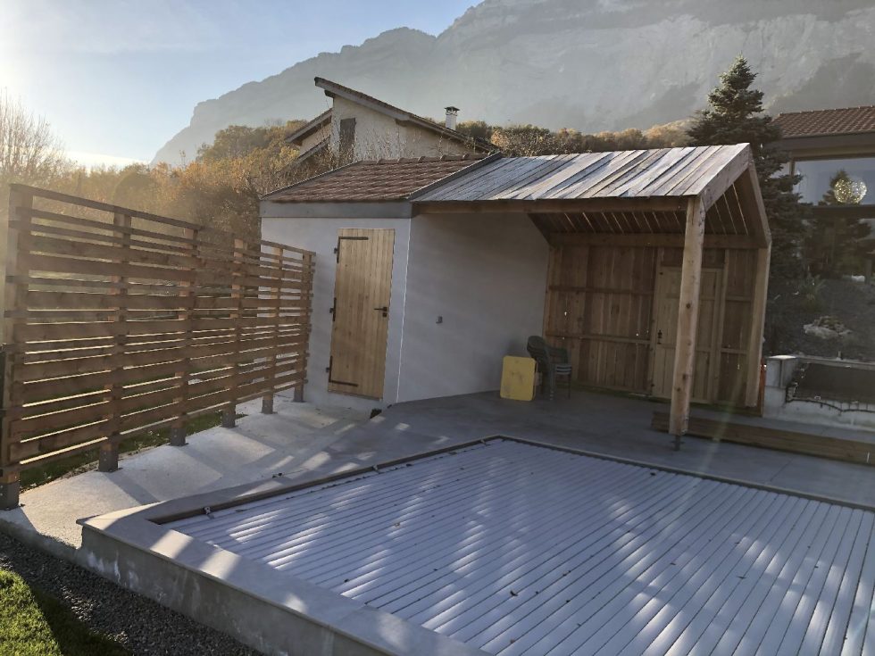 Pool House et pergola